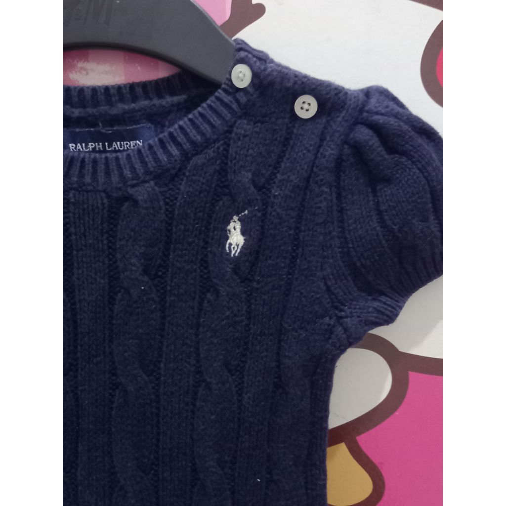 Dress Rajut Kepang Ralph Lauren