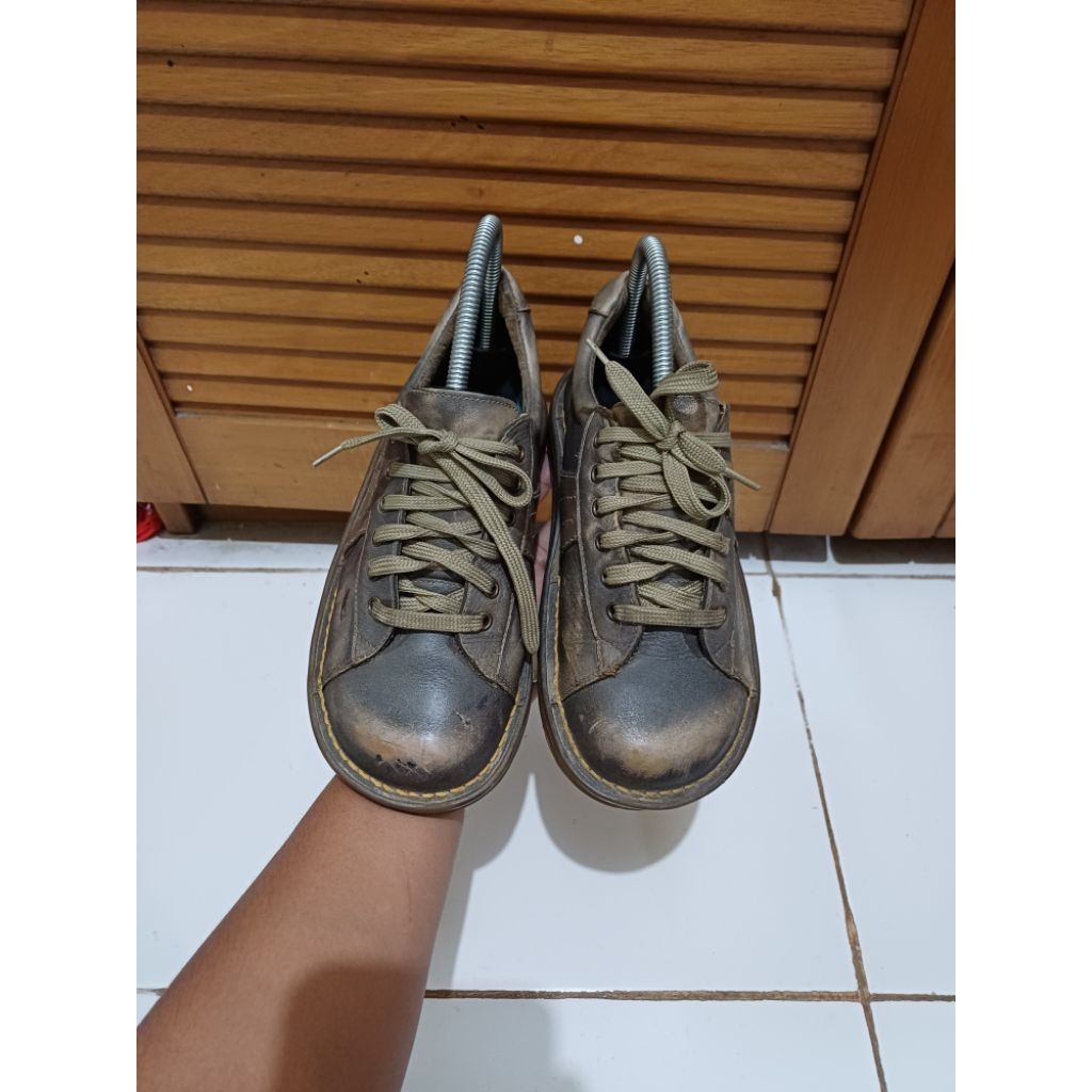 Sepatu Dr Martens Docmart 2824 Low Boots Full Leather Authentic Vintage Original
