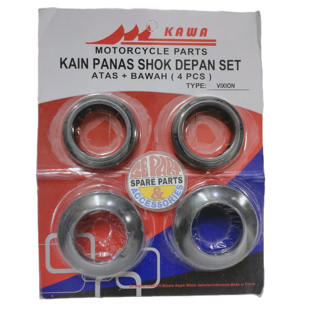 Seal Shock Tabung Vixion Scorpio R15 Set 4 pcs