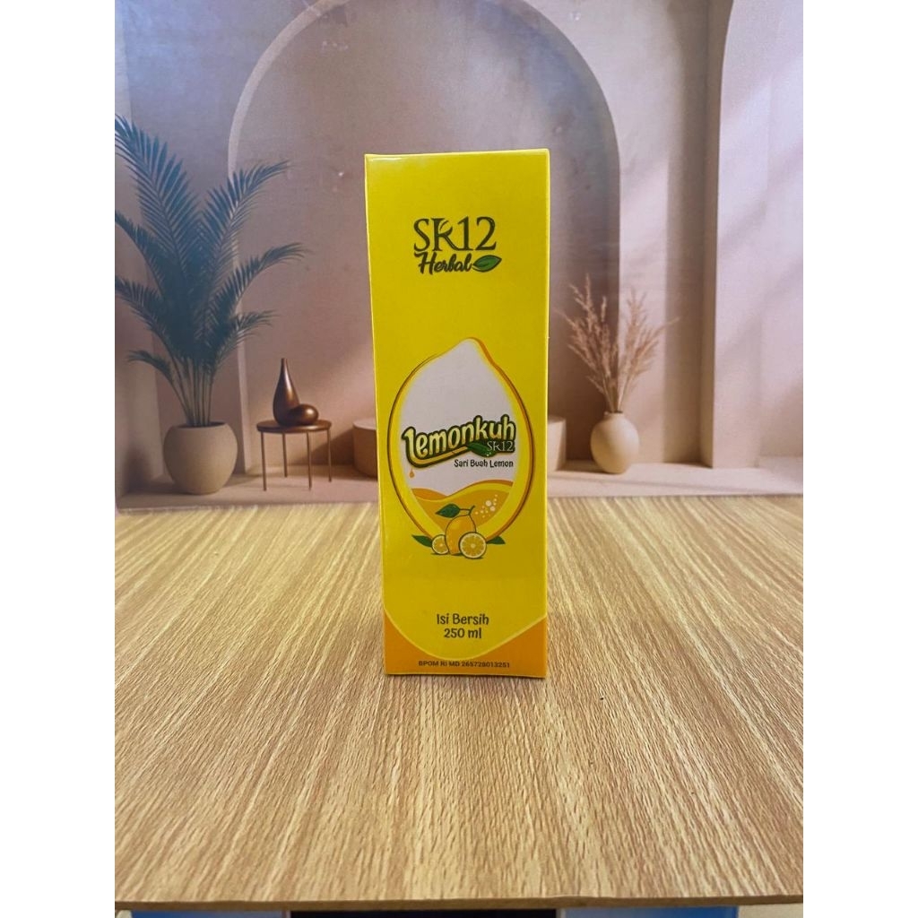 

Lemonkuh sr12 sari buah lemon 250ml