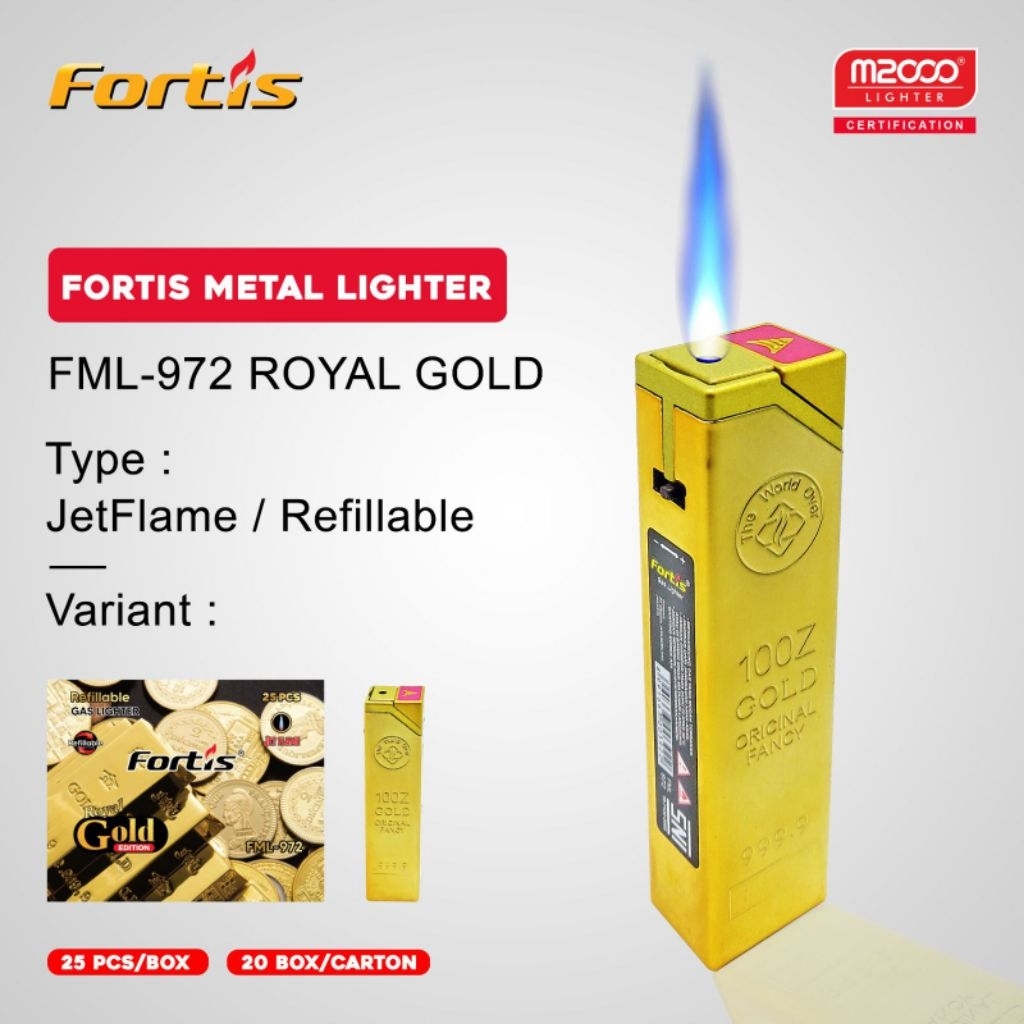 ECER-KOREK API GAS BARA SEMUA VARIAN FORTIS