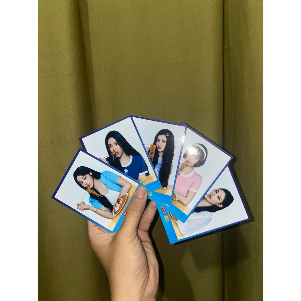 New Jeans x Indomie Official Photocard
