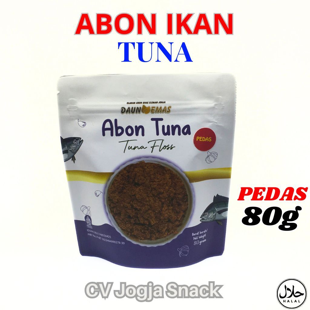 

Abon Tuna Pedas Dan Manis 80 Gram Premium Flos Lauk Halal Fresh No MSG Snack Cemilan Tanpa Pengawet