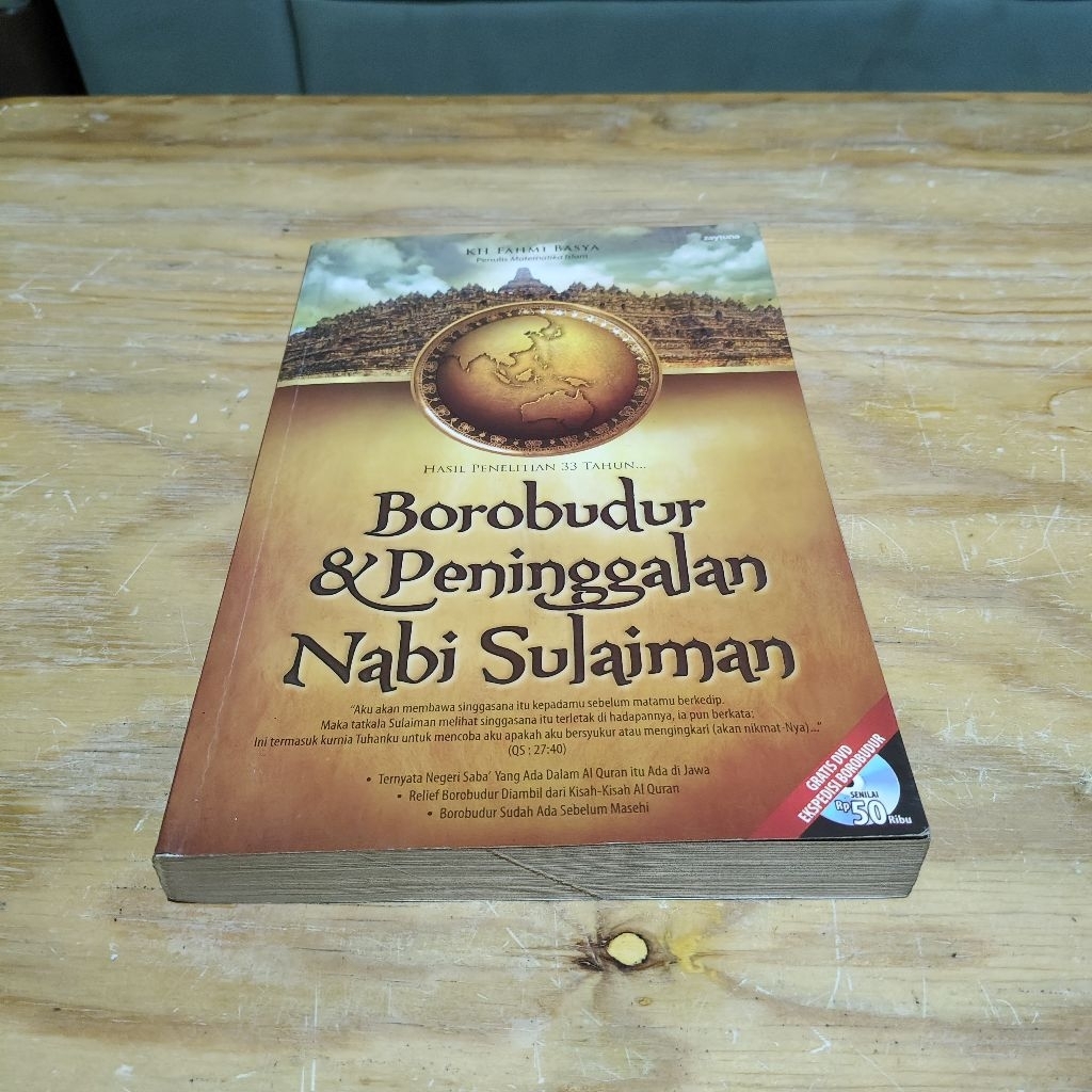 Buku Borobudur & Peninggalan Nabi Sulaiman