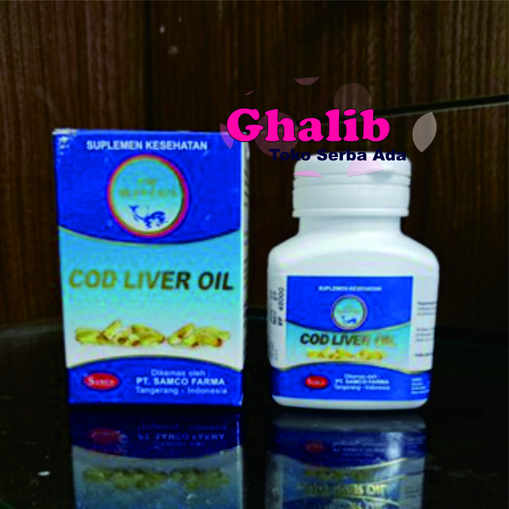 Cod Liver Oil 100 Kapsul