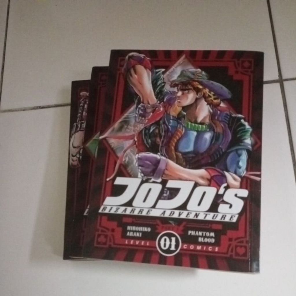 ✯Komik Jojo Bizarre Adventure : Phantom Blood(Preloved) Baca Deskripsi