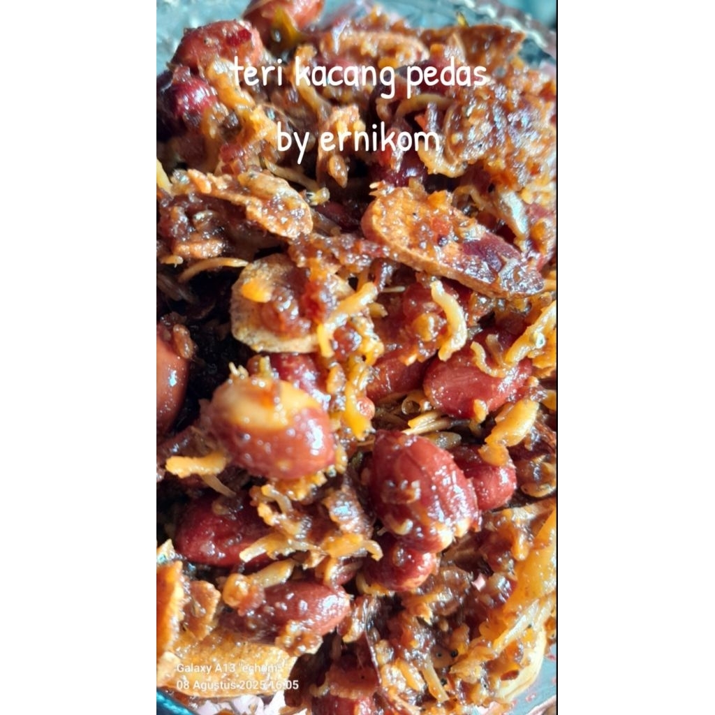 

teri kacang pedas huhahhh