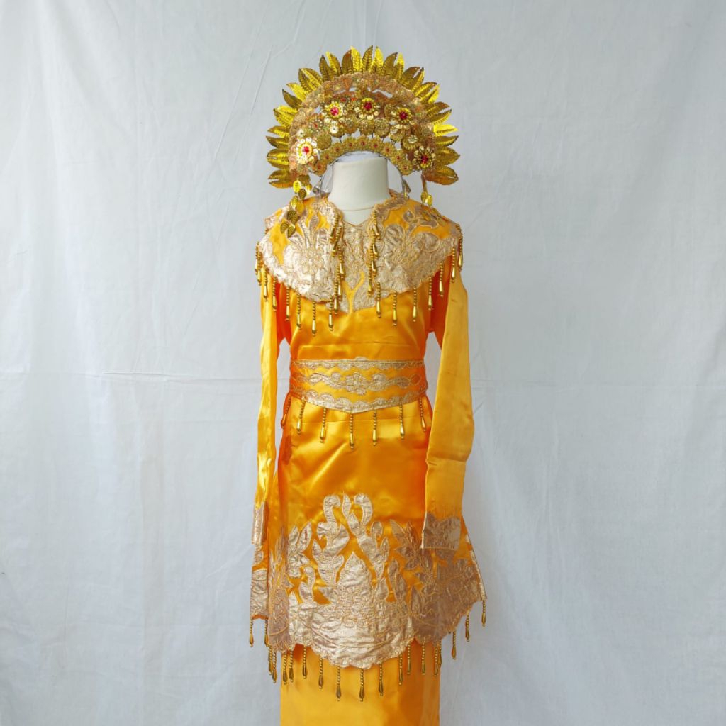 baju tari minang baju bordir minang SMP/baju adat minang