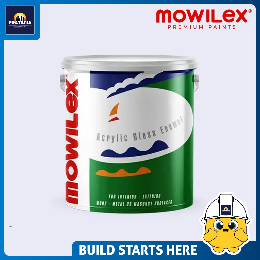 

MOWILEX ACRYLIC GLOSS ENAMEL 1L BASE B