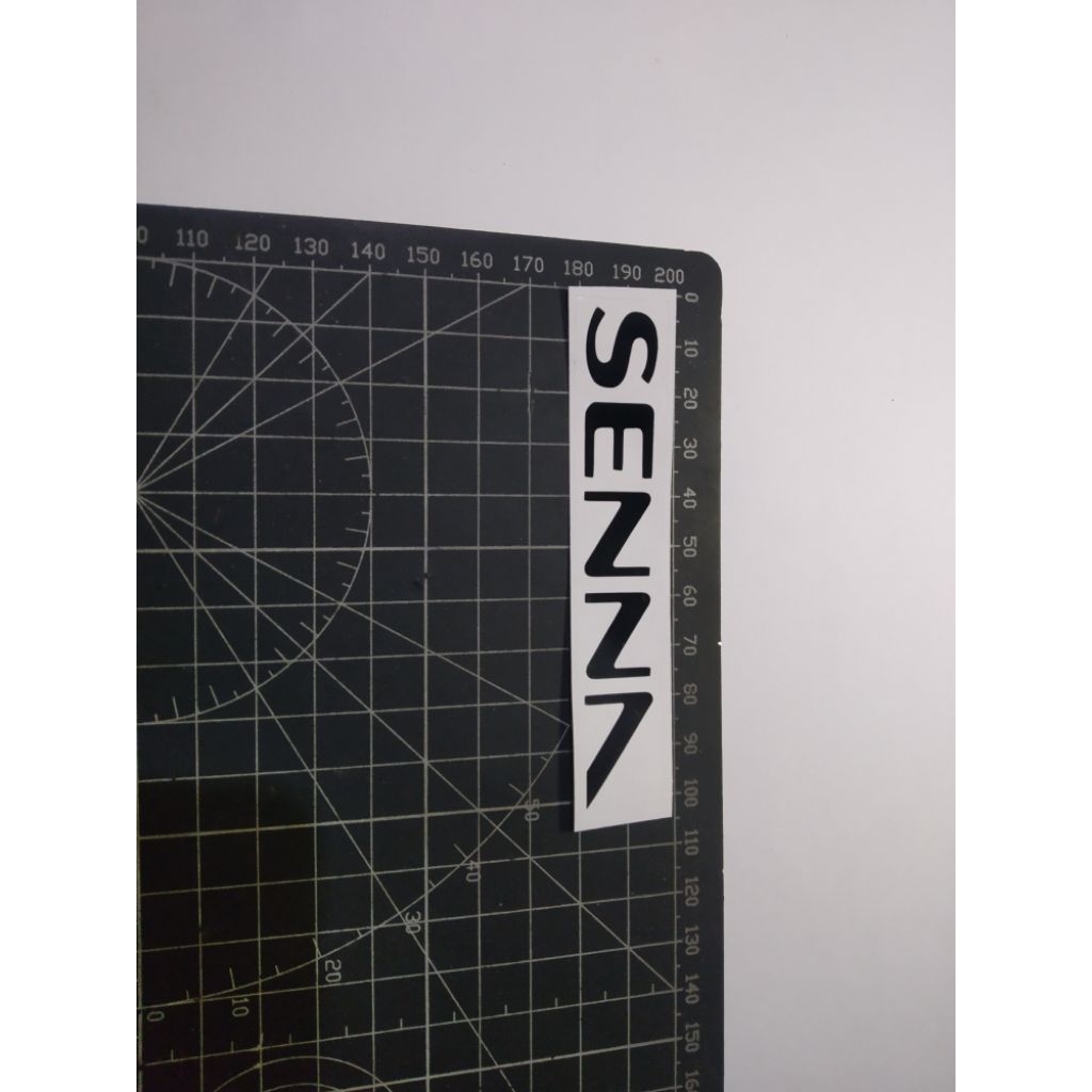

stiker cutting senna