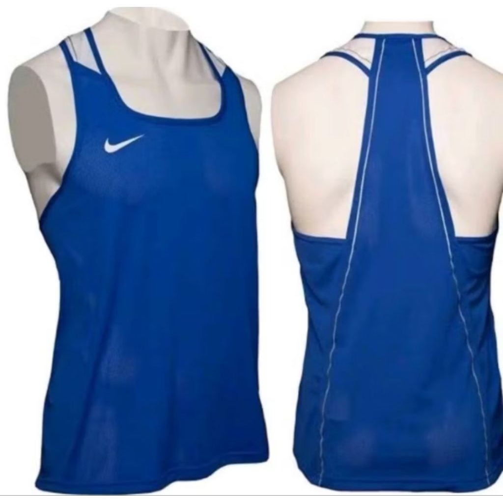 Baju kaos tank tinju boxing mma beladiri Nike practice original
