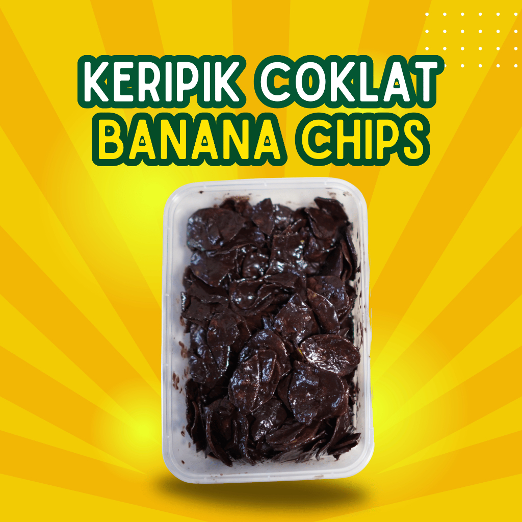

Keripik Pisang Coklat Lumer 1 Box Murah 100 gram bebas pilih rasa