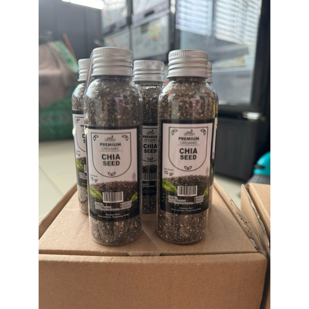 

CHIASEED KEMASAN MINI 70GR||CHIASEED BY SUUR LEMOEN