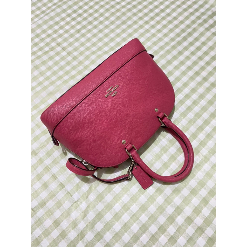 PL coach alma sierra bag fuschia