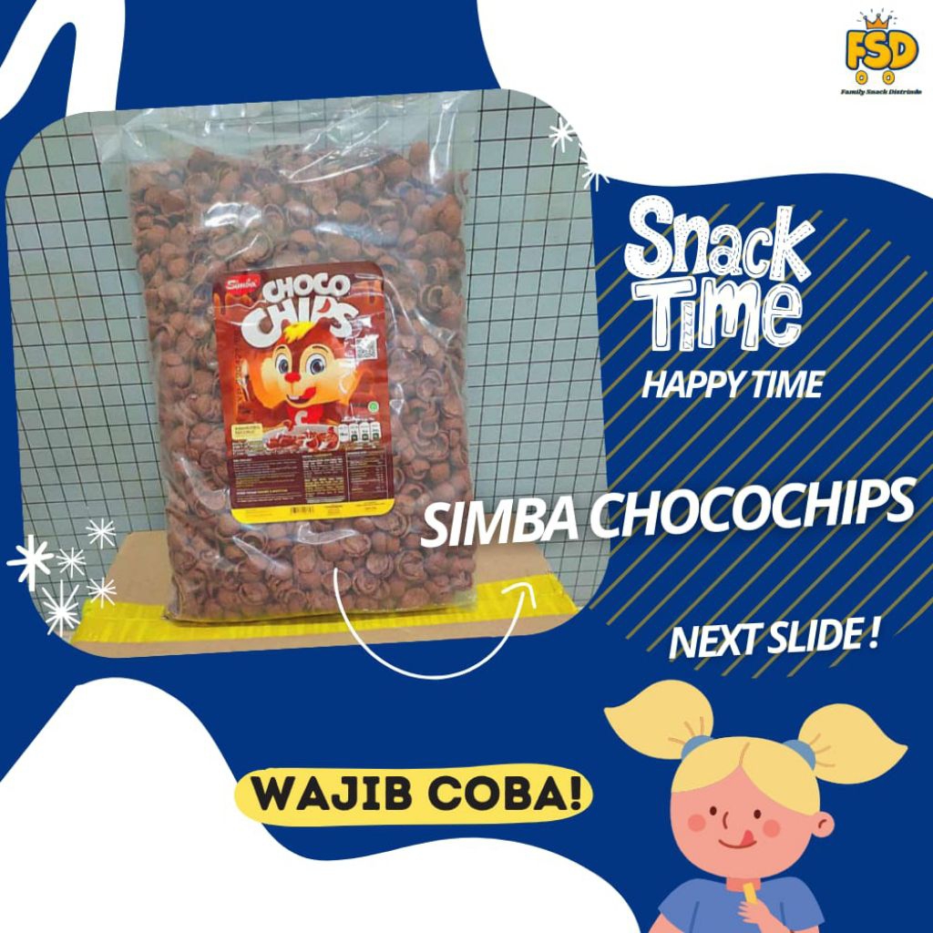 

1 Bal Simba Chocochips@950gr