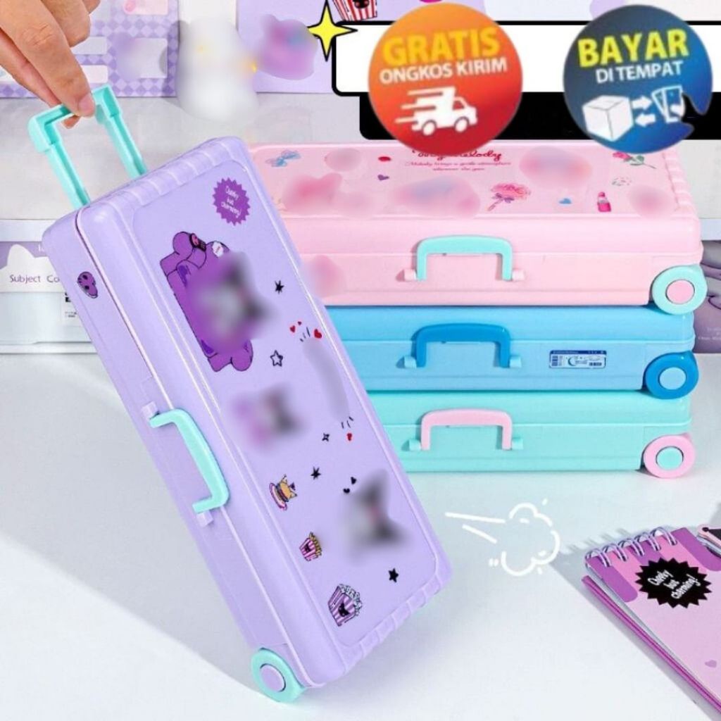 

KP192 - KOTAK PENSIL BENTUK TROLI LUCU ALAT TULIS DUA LAPIS KOPER PENCIL CASE ALAT STATIONARY SEKOLAH KUROMI CINNAMOROLL POCHACCO KARTUN