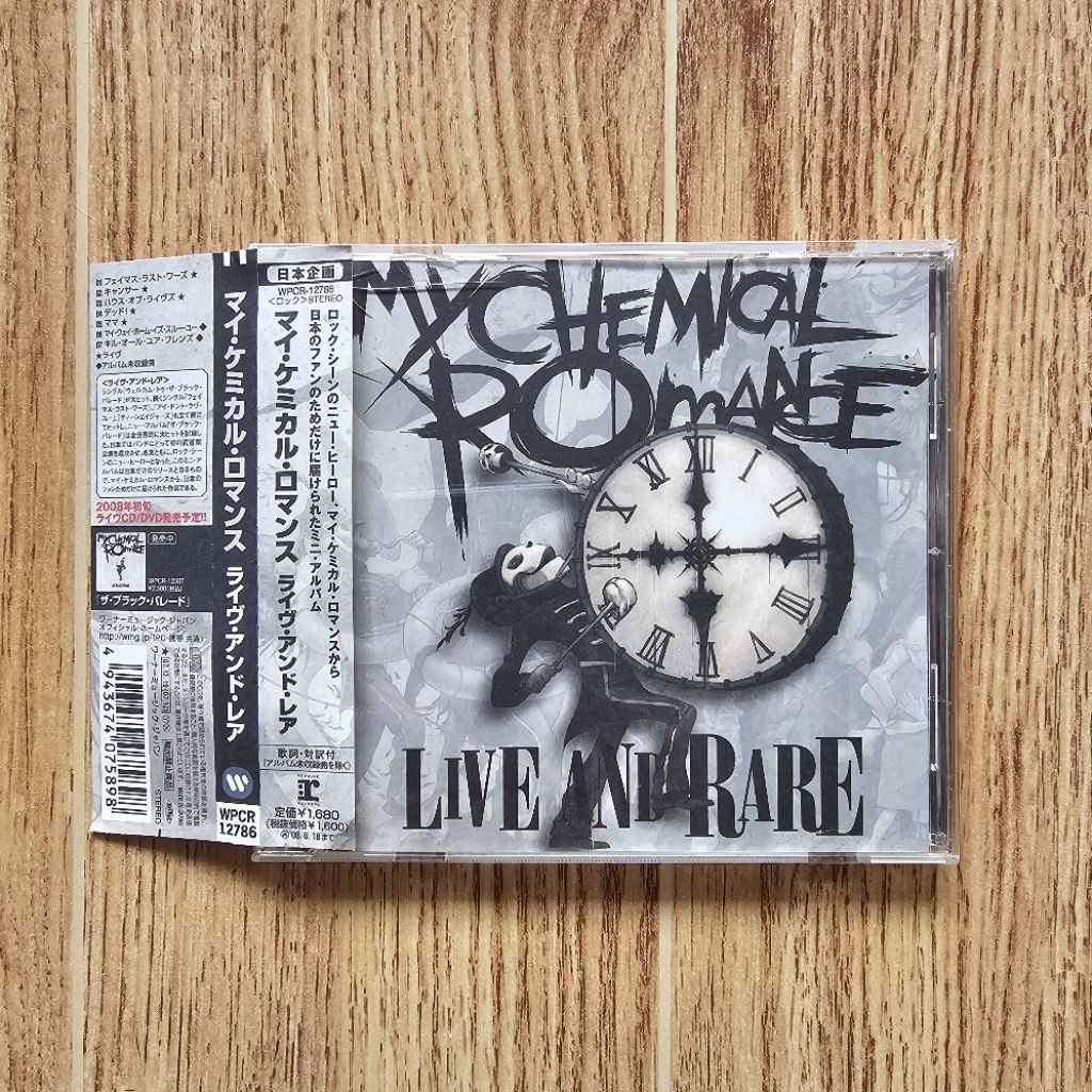 My Chemical Romance CD : Live And Rare (Japan Obi)