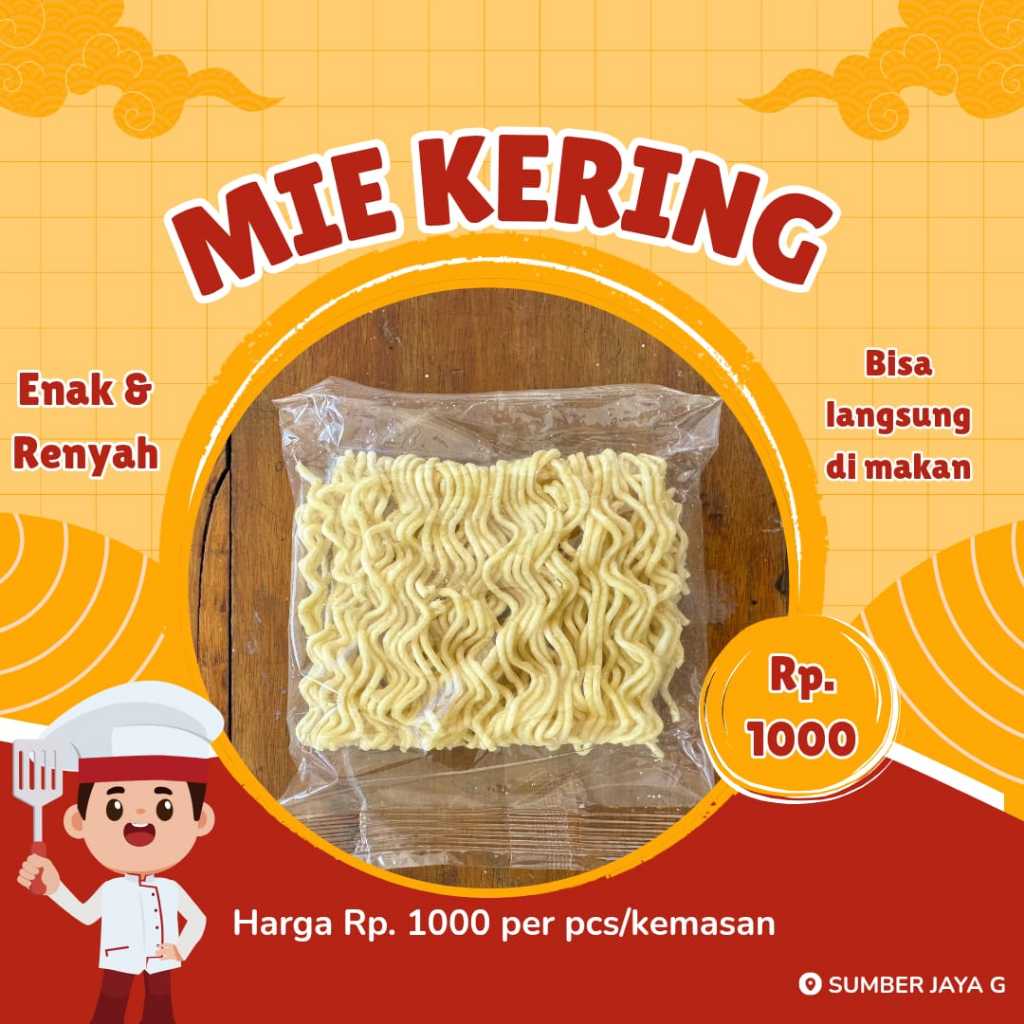 

Mie Kering Satuan/Kemasan Cap lombok– Snack Renyah Cocok untuk Bakso, Seblak, Cemilan Anak