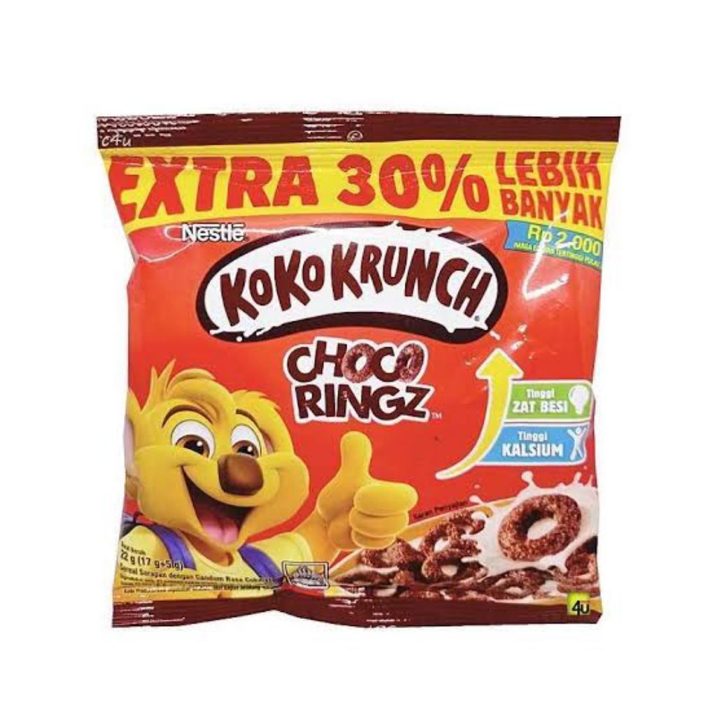 

Koko Krunch Choco Ringz Ecer Satuan – Camilan Cokelat Renyah yang Bikin Happy!