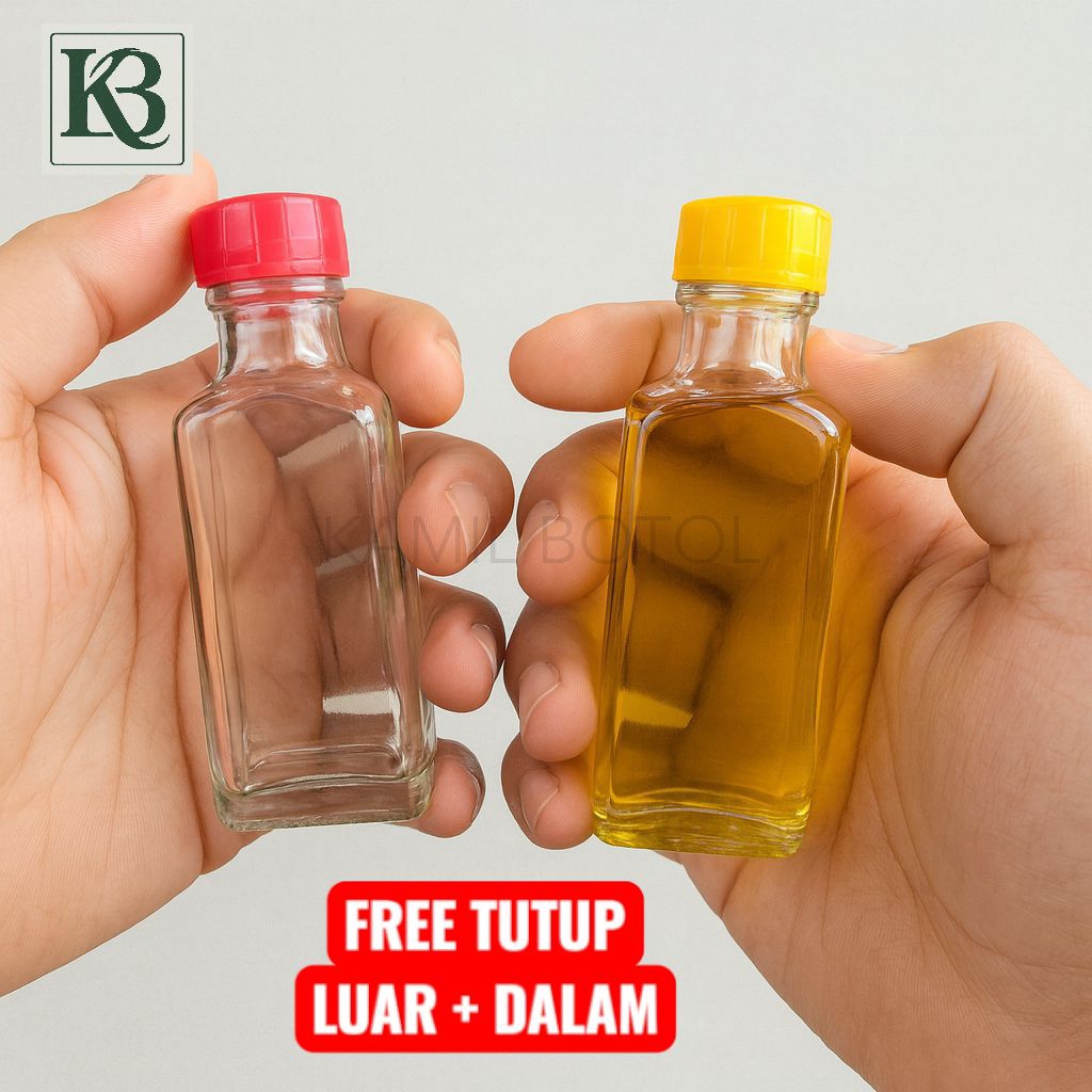 Botol Kaca GPU 30ml Termasuk Tutup | Botol Obat Kecil | Botol Minyak Herbal | Botol Aromaterapi | Bo