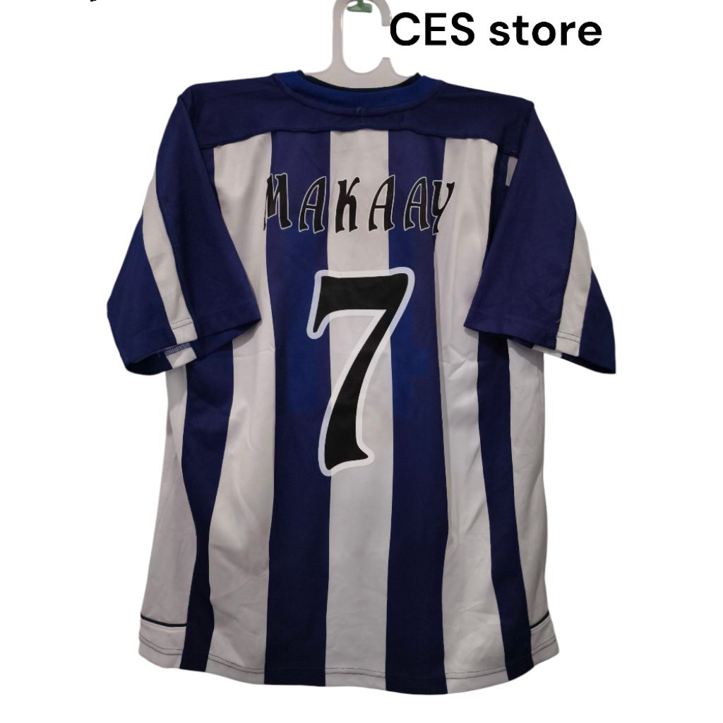 jersey baju bola retro vintage deportivo la coruna makaay