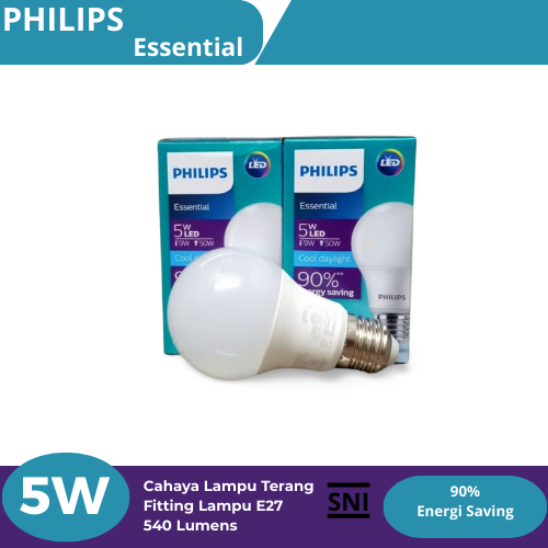 Philips Essentials LED Putih 5W