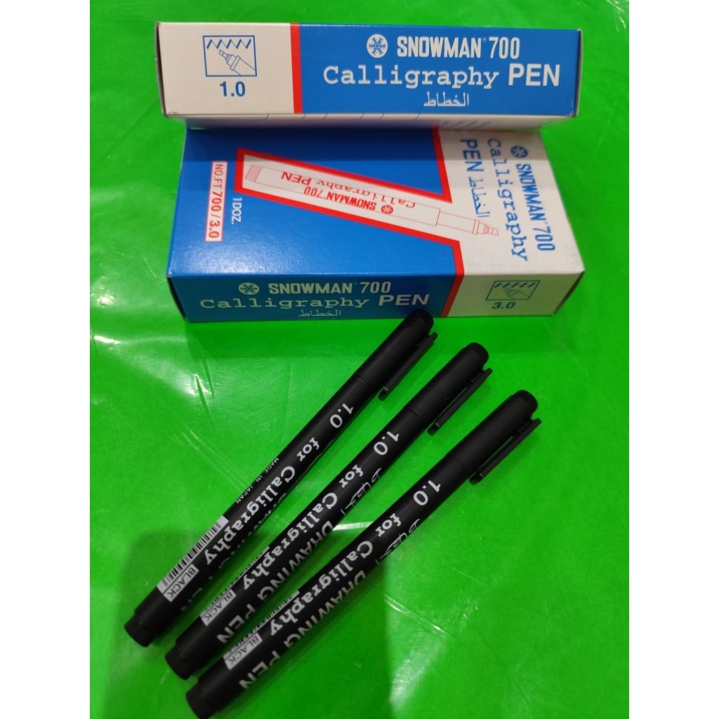 

pen calligraphy merek snowman 1.0/2.0/3.0