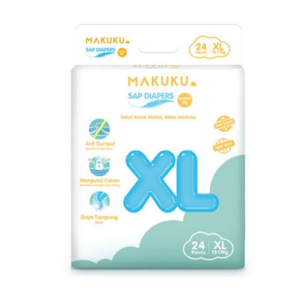 Pampers makuku fit XL24