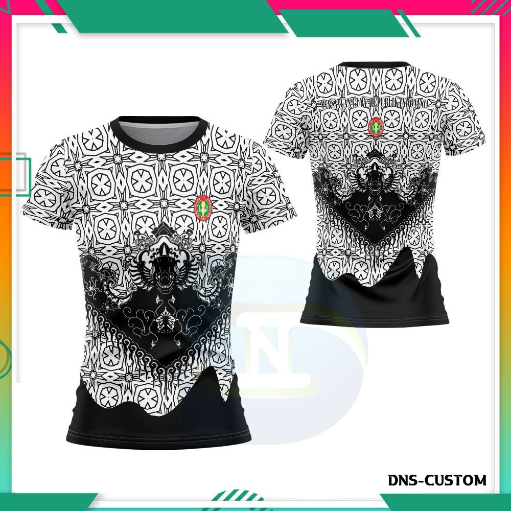 Jersey PGRI Wanita Kaos Baju Guru Batik PGRI Indonesia Baju PGRI Fullprinting Premium