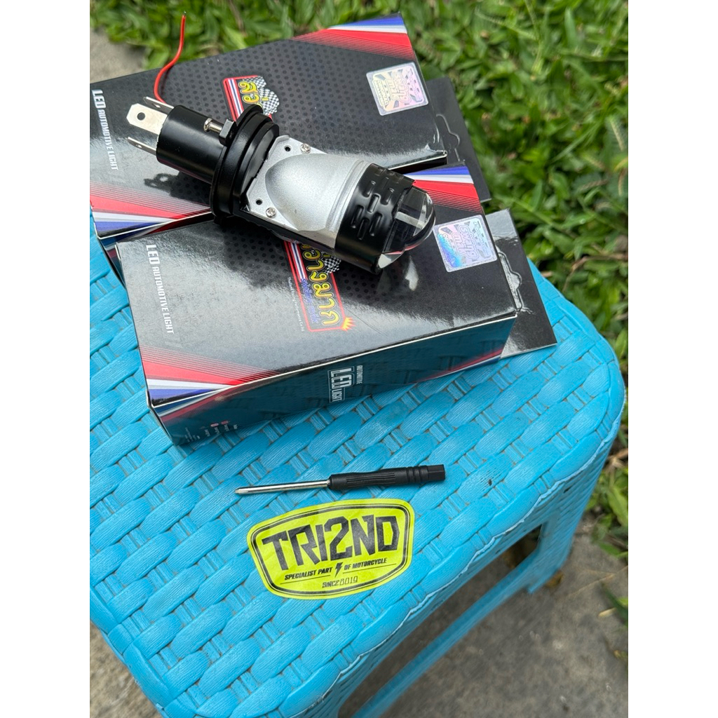 Lampu led h4 laser biled H4 MOTOR MOBIL LED LASER kaca bluemoon