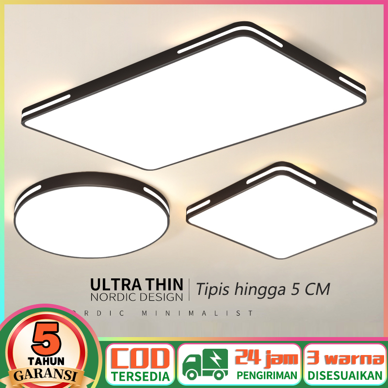 lampu plafon minimalis 3 warna lampuplafon ruang tamu lampu plafon kotaklampu plafon led lampu plafo