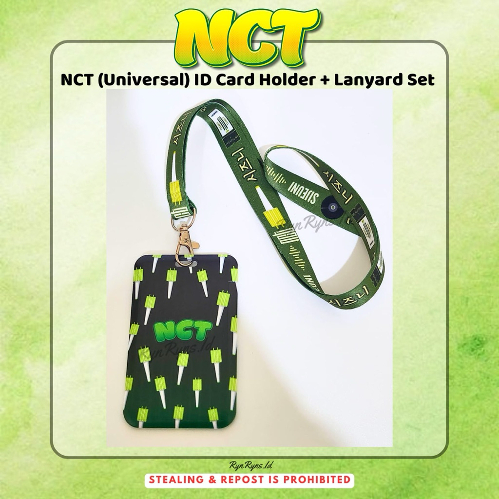 

NCT DREAM 127 WISH ID CARD HOLDER + LANYARD SET by Rynryns.Id