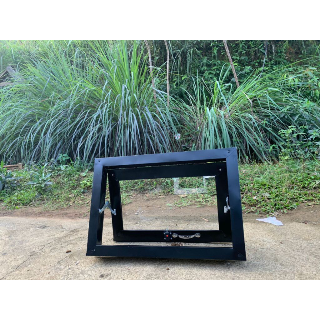 Jendela Boven Galvalum Minimalis Buka Tutup