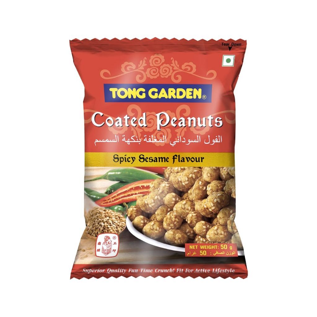 

Tong Garden Coated Peanuts / Kacang Telur Rasa Pedas 45 Gr