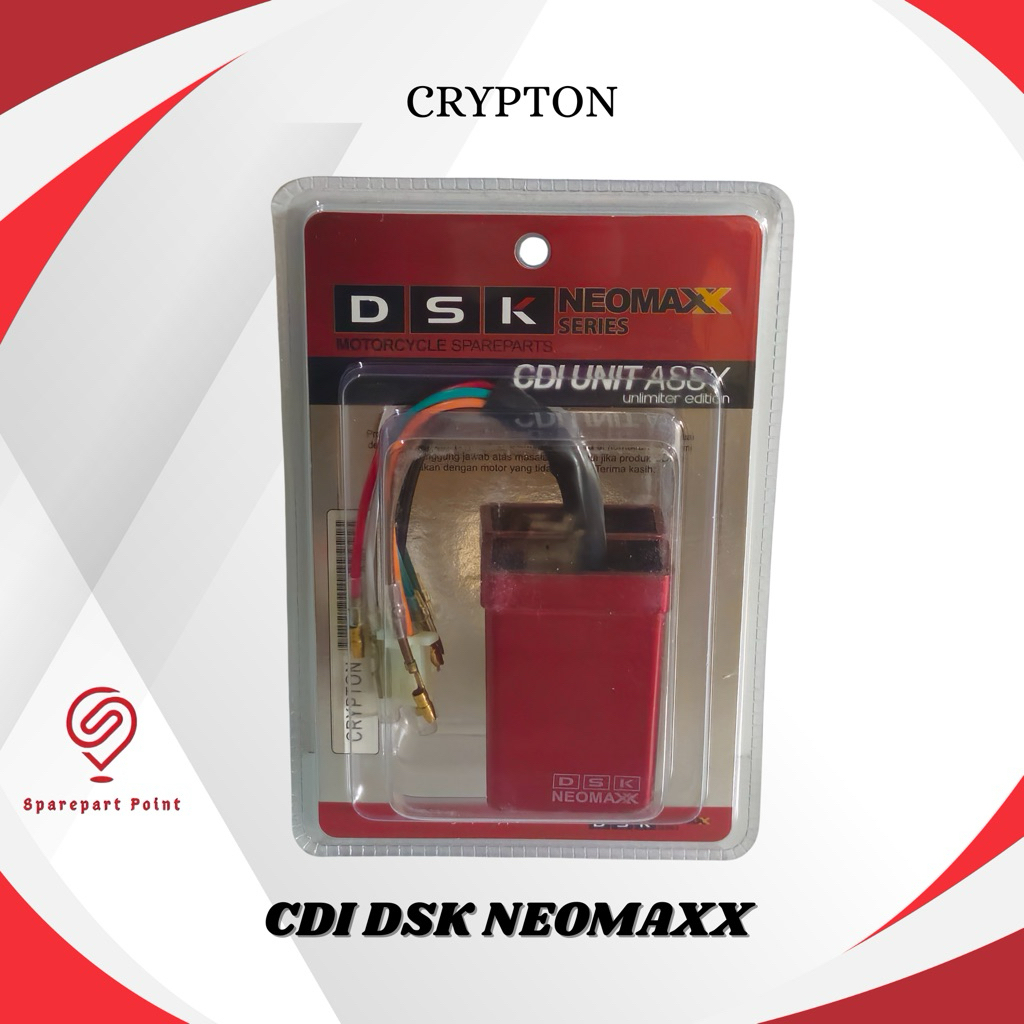CDI RACING CRYPTON NO LIMIT DSK ORIGINAL CDI UNIT ASSY UNLIMITER DSK NEOMAXX