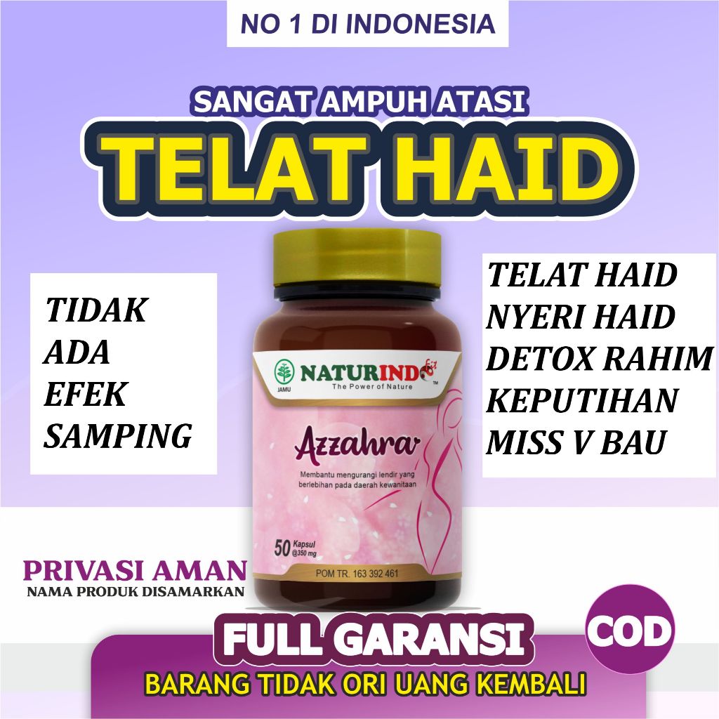 Obat Telat Dateng Bulan Haid 1 - 5 Bulan Manjakani Obatpelancar Haid Tidak Teratur PCOS Obat-telat-d
