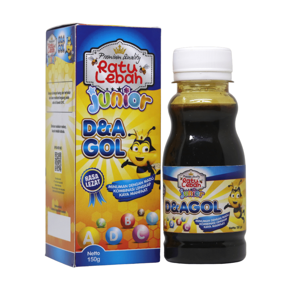 

RATU LEBAH JUNIOR | D&AGOL Madu Anak Untuk Memelihara Kesehatan 150 gr