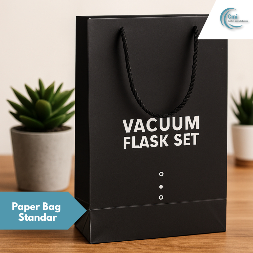 

PAPER BAG VACUUM FLASK SET MURAH