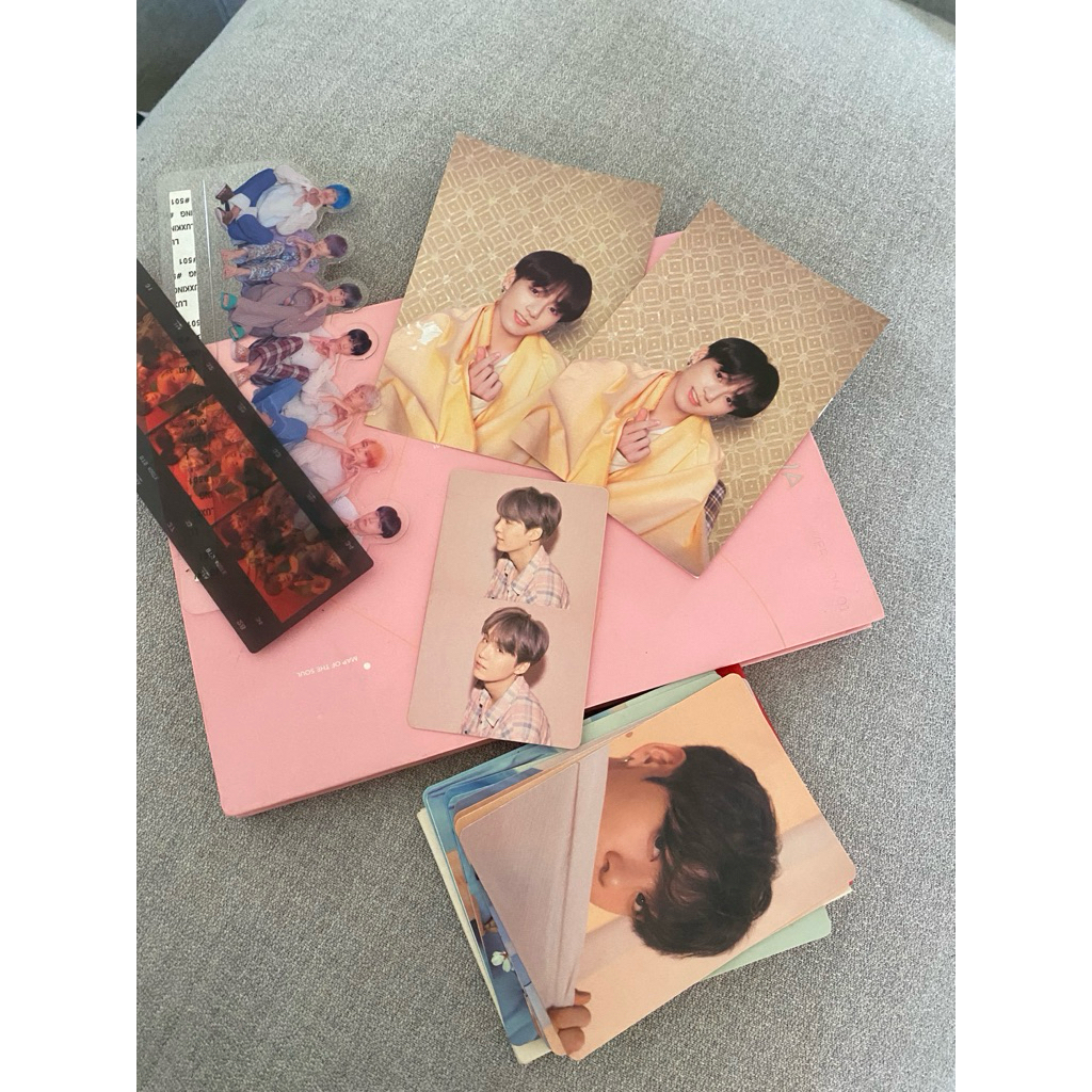 Photocard Official SUGA + PC jungkook BTS world tour