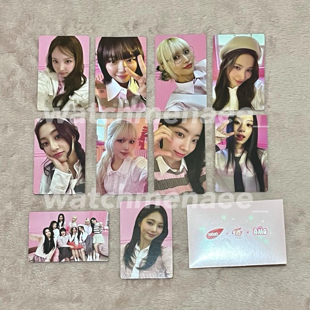 Official Photocard Twice x Nabati Amo PC