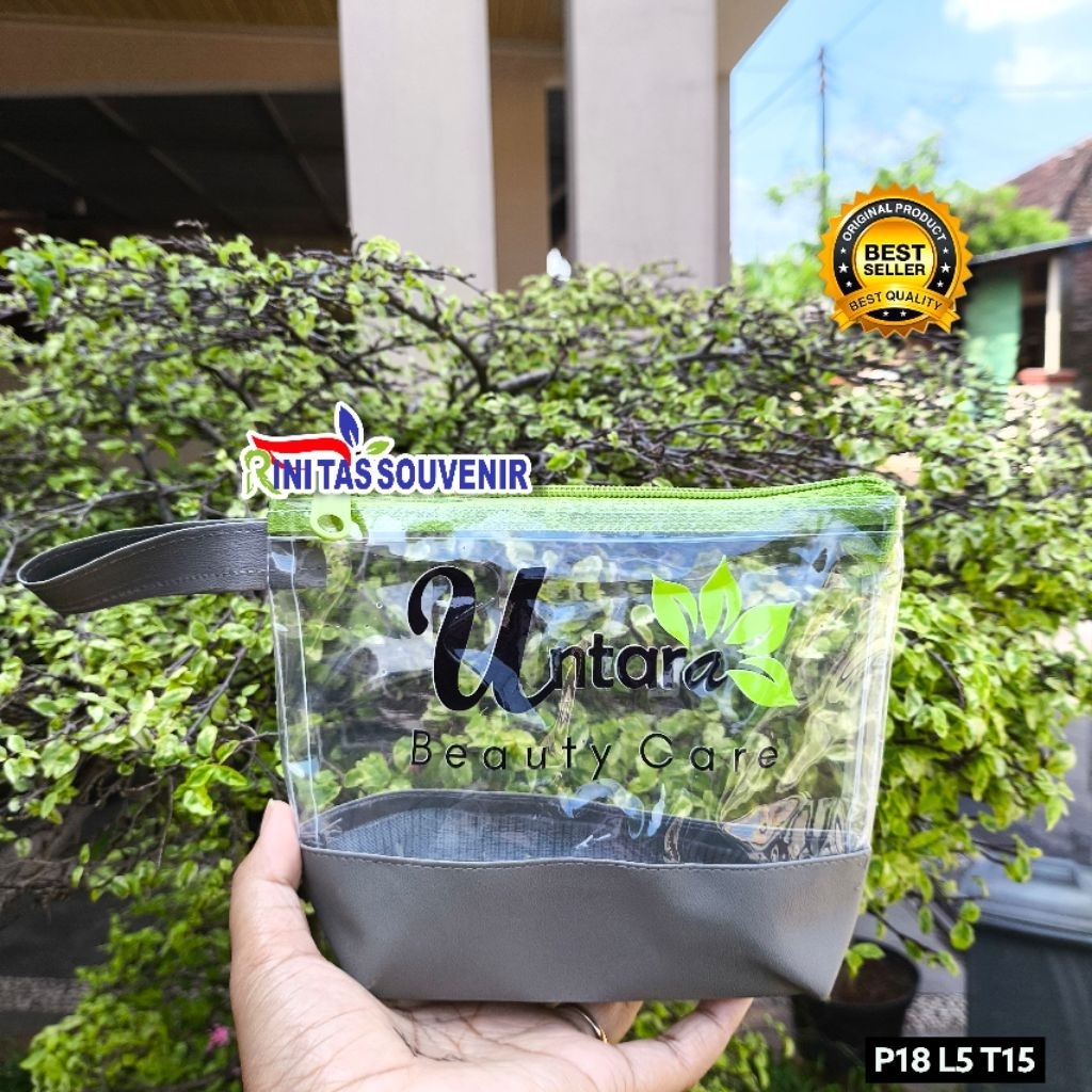 

Pouch UV Bidan Pouch Skincare Pouch Obat Desain Custom