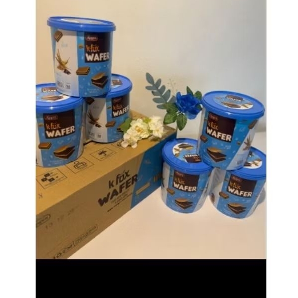 

wafer coklat kangen k-fluk 1toples isi ful