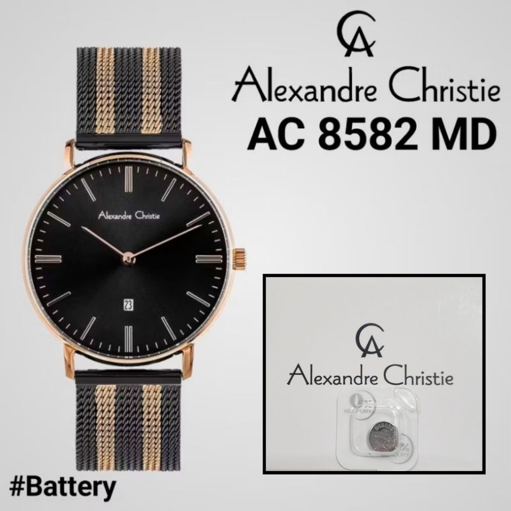 Baterai Jam tangan alexandre christie AC 8582 MD