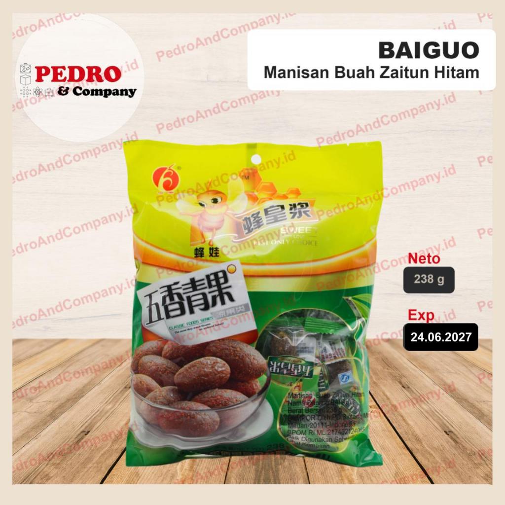

Bai guo manisan buah zaitun hitam 238 gram - preserved black olive