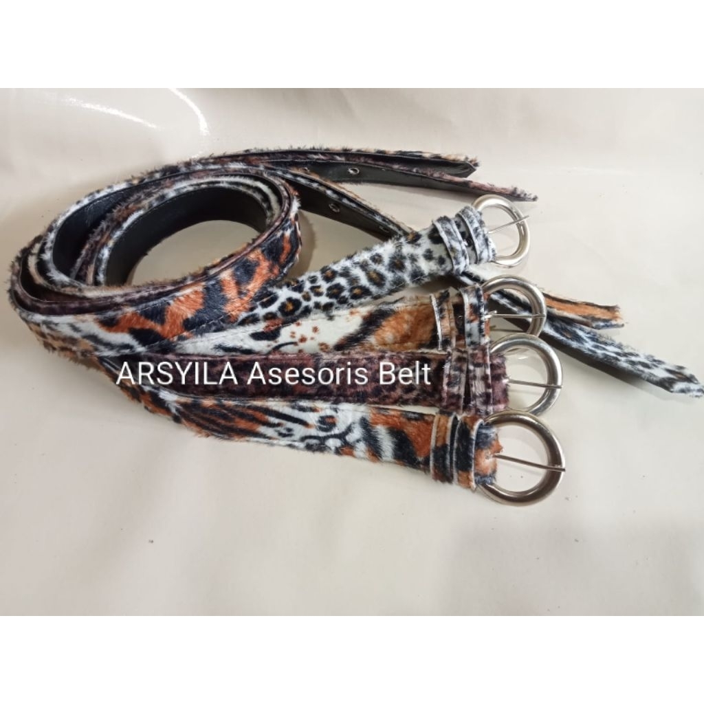 Ikat pinggang wanita macan fhasion terbaru lebar 2,5cm pnjg 110cm