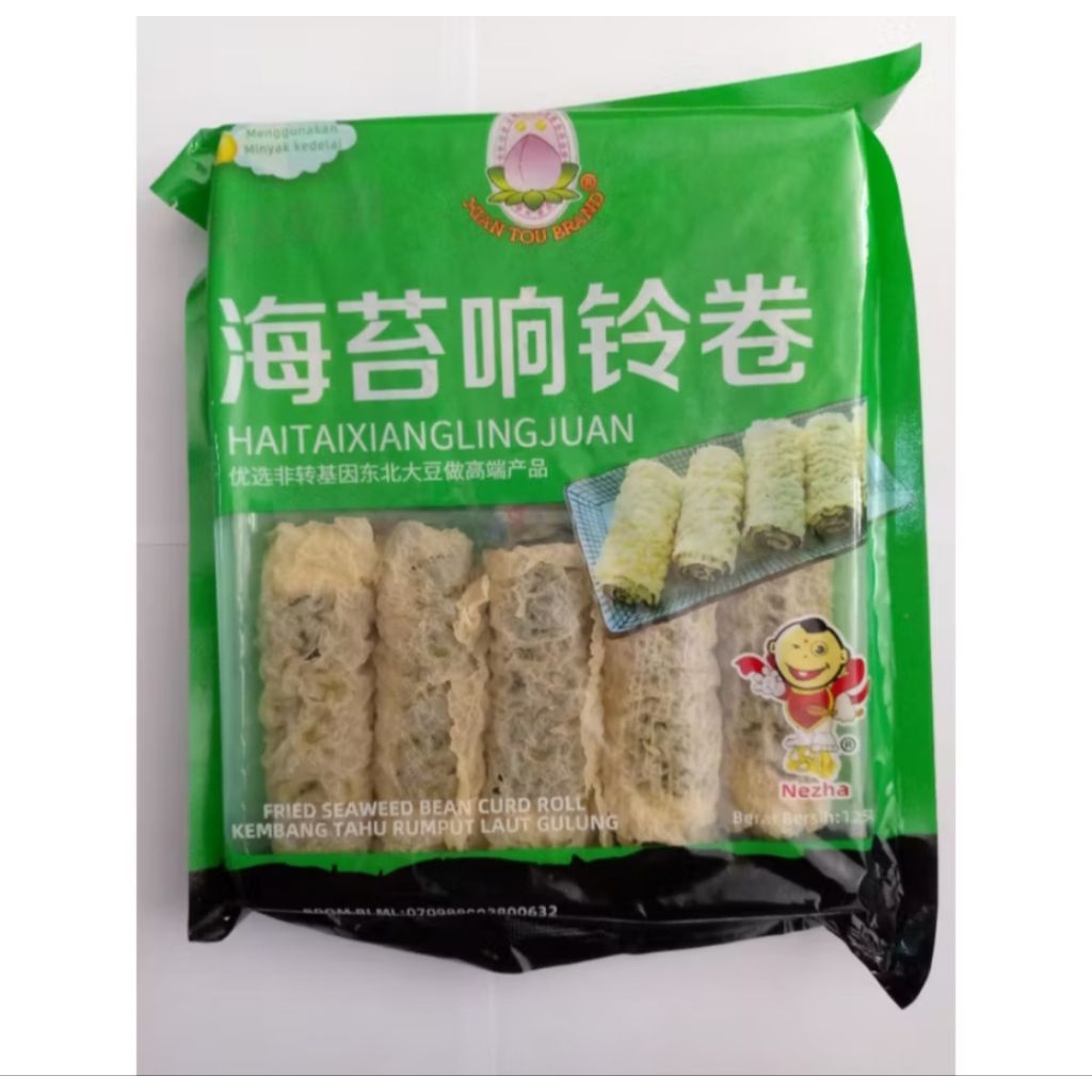 

kembang tahu gulung seaweed rumput laut