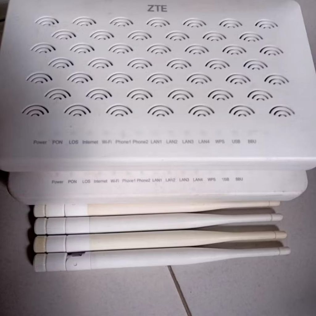 Router wifi zte f609 v1 normal