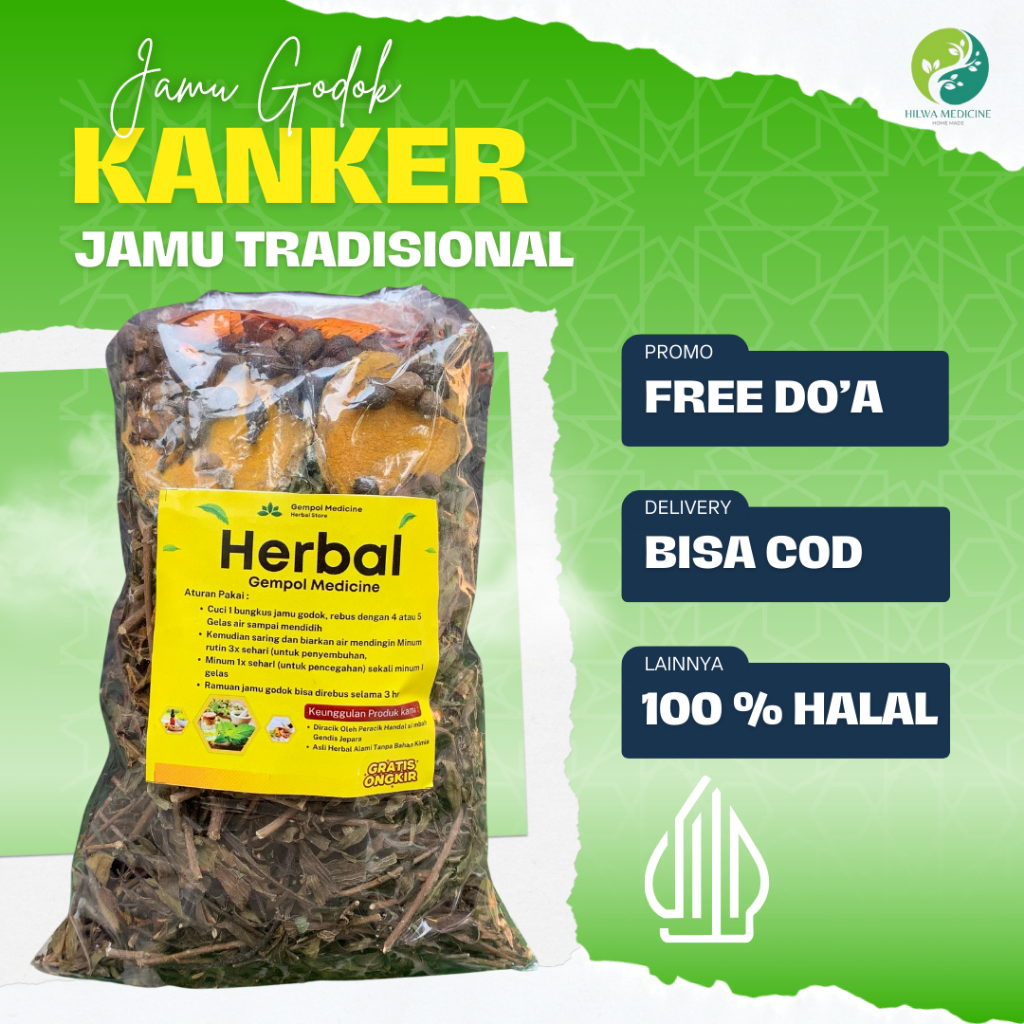 

JAMU HERBAL KANKER PALING MANJUR / JAMU TRADISIONAL MENGOBATI KANKER DALAM TUBUH