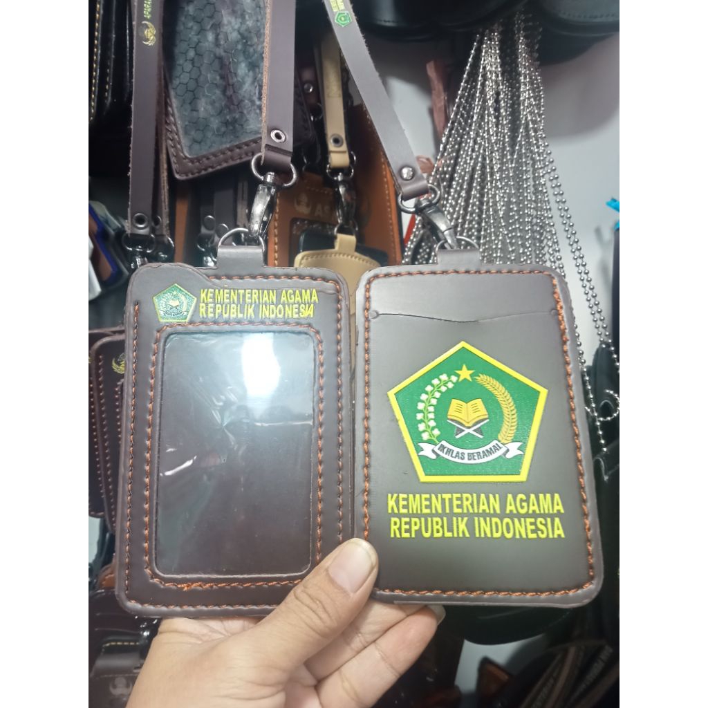 

Lanyard Name tag Id card Kementerian Agama RI