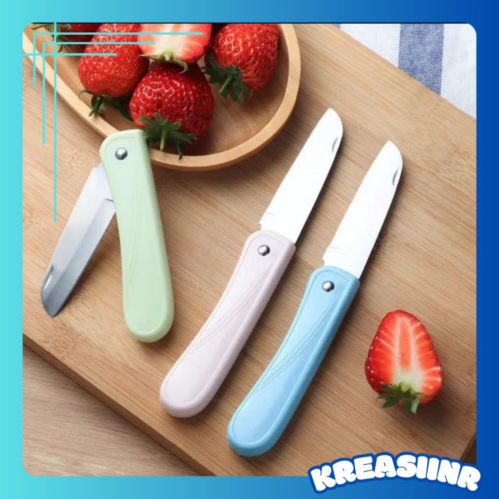Pisau Lipat Buah Mini / Pisau Mini Lipat